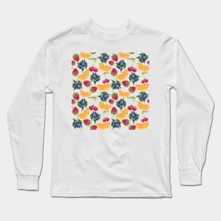 berries pattern Long Sleeve T-Shirt